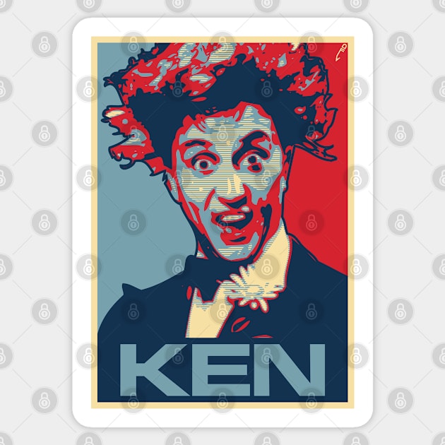 Ken Sticker by DAFTFISH